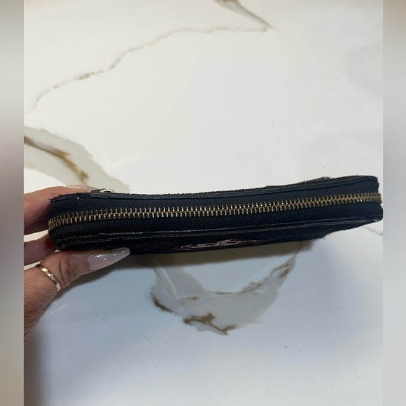 Juicy Couture Scottie Y2K vintage velour zip wallet - Picture 4 of 15